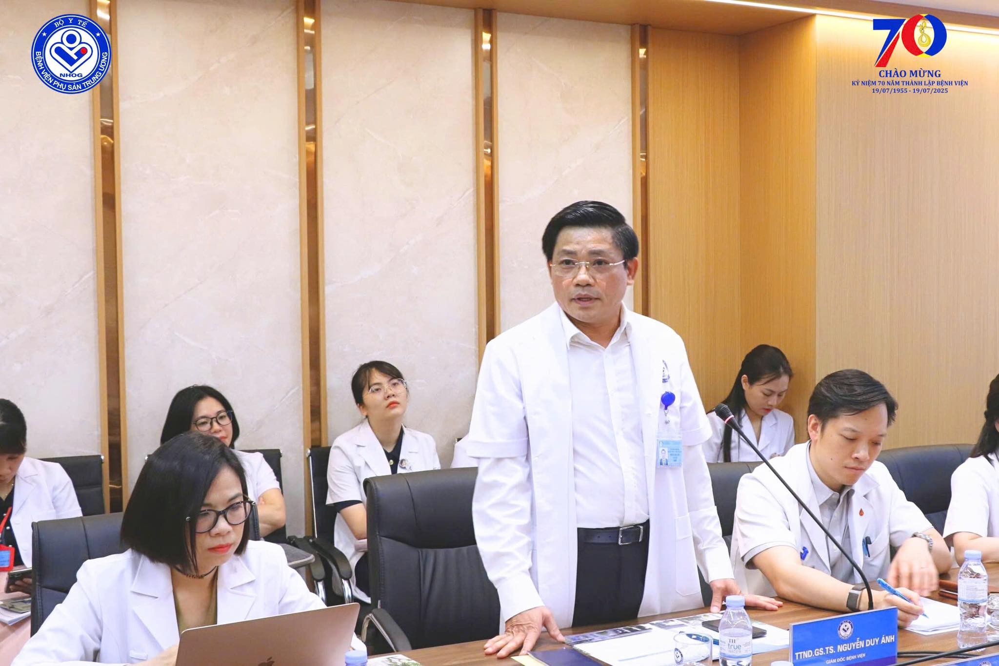 Bệnh viện Phụ sản trung ương đón đoàn chuyên gia quốc tế giám sát, đánh giá nội bộ 