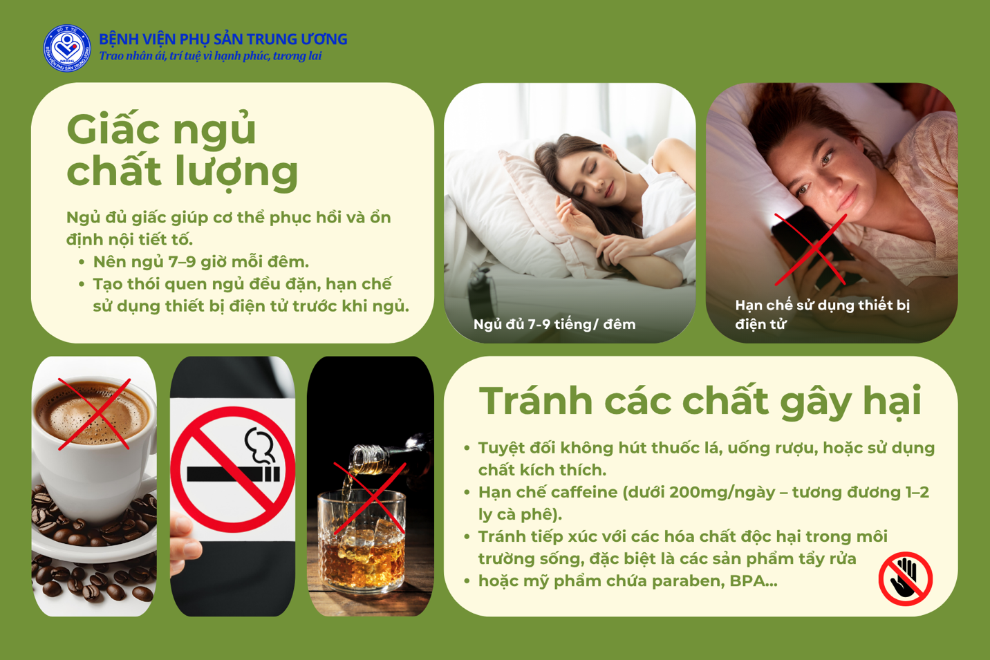 Lối sống lành mạnh dành cho hành trình IVF thành công
